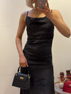 Elsie Sparkle Dress - Black