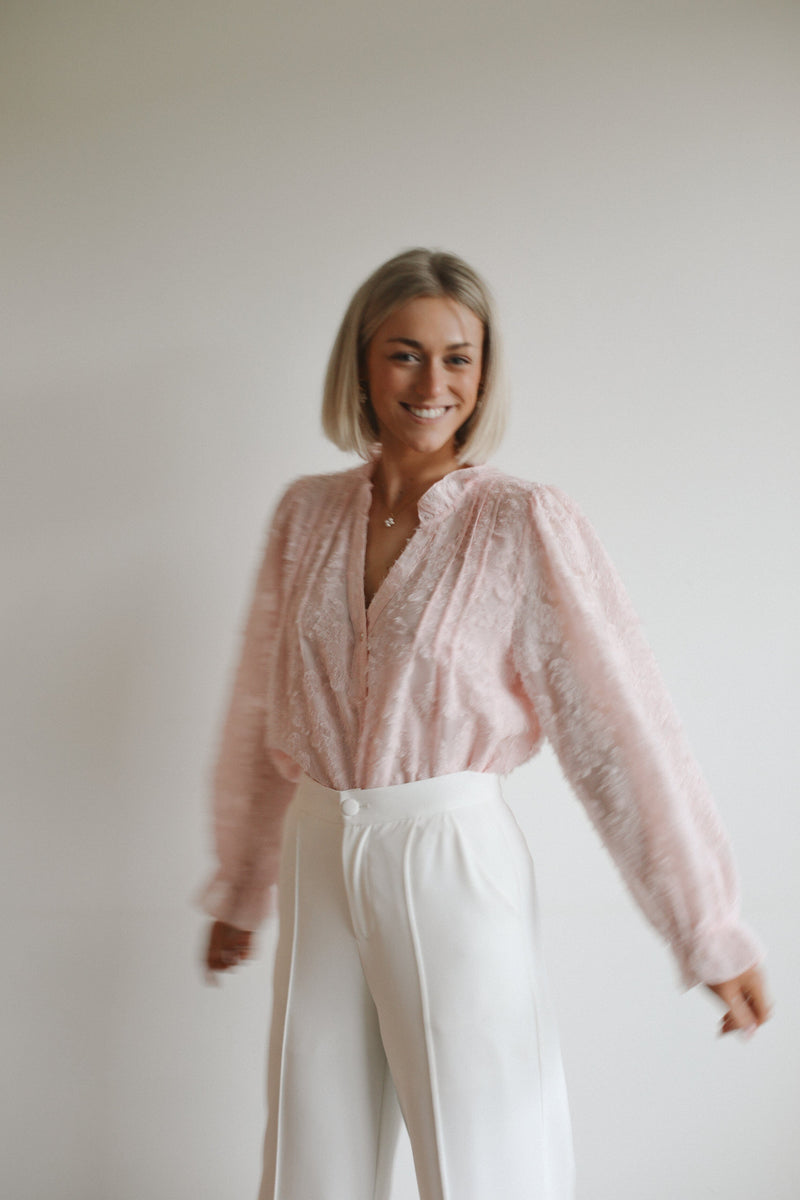 Maëlle Blouse - Pink 
LA V STORE 