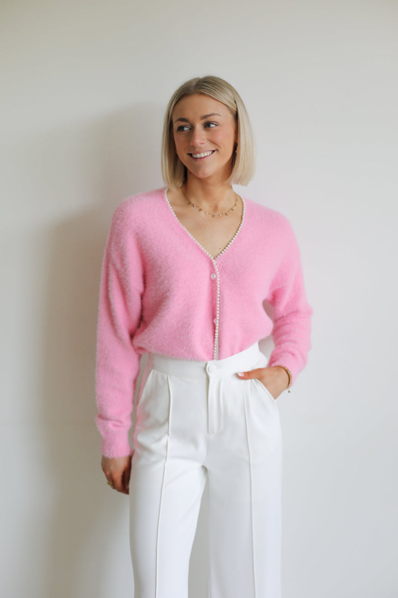 Lova Pearl Knit - Pink
LA V STORE