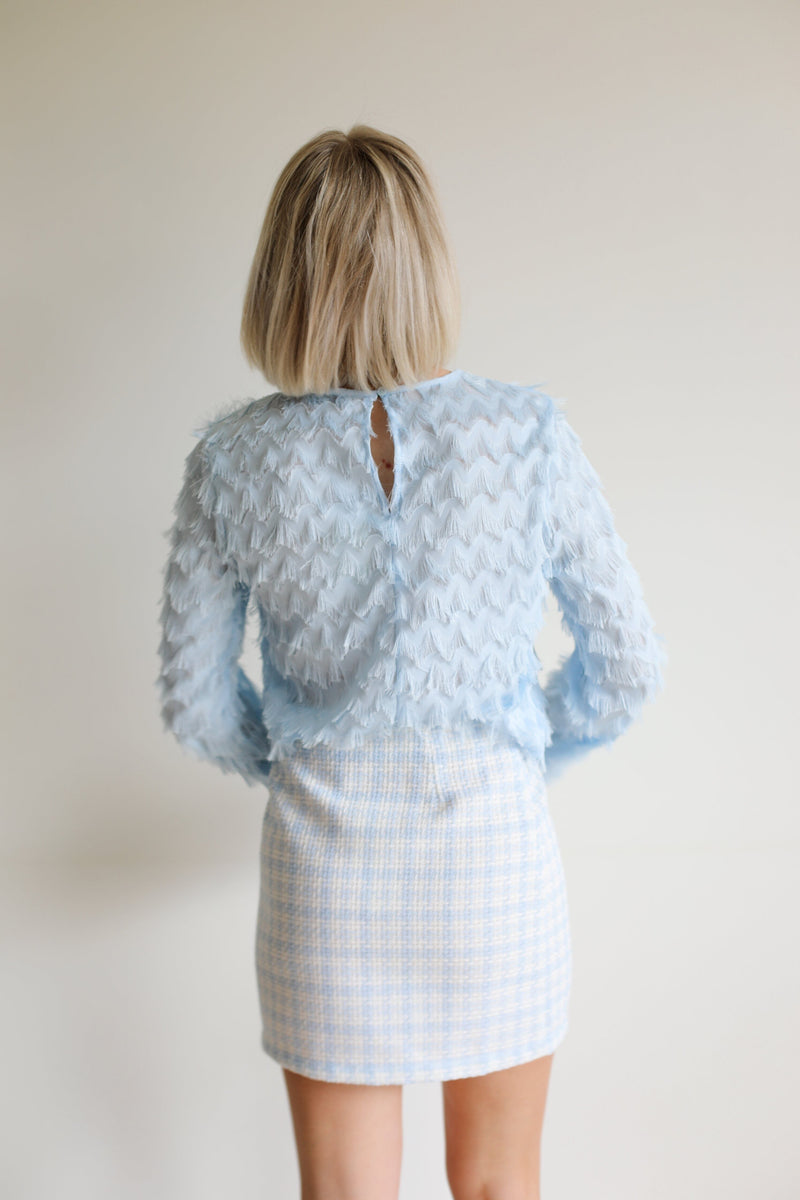 Klara Blouse - Blue
LA V STORE