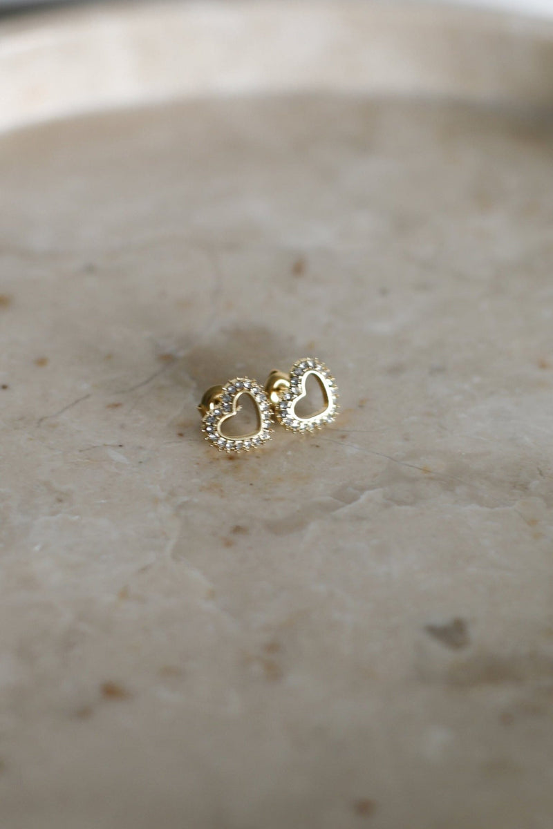 Diamant Earrings - Gold 
LA V STORE