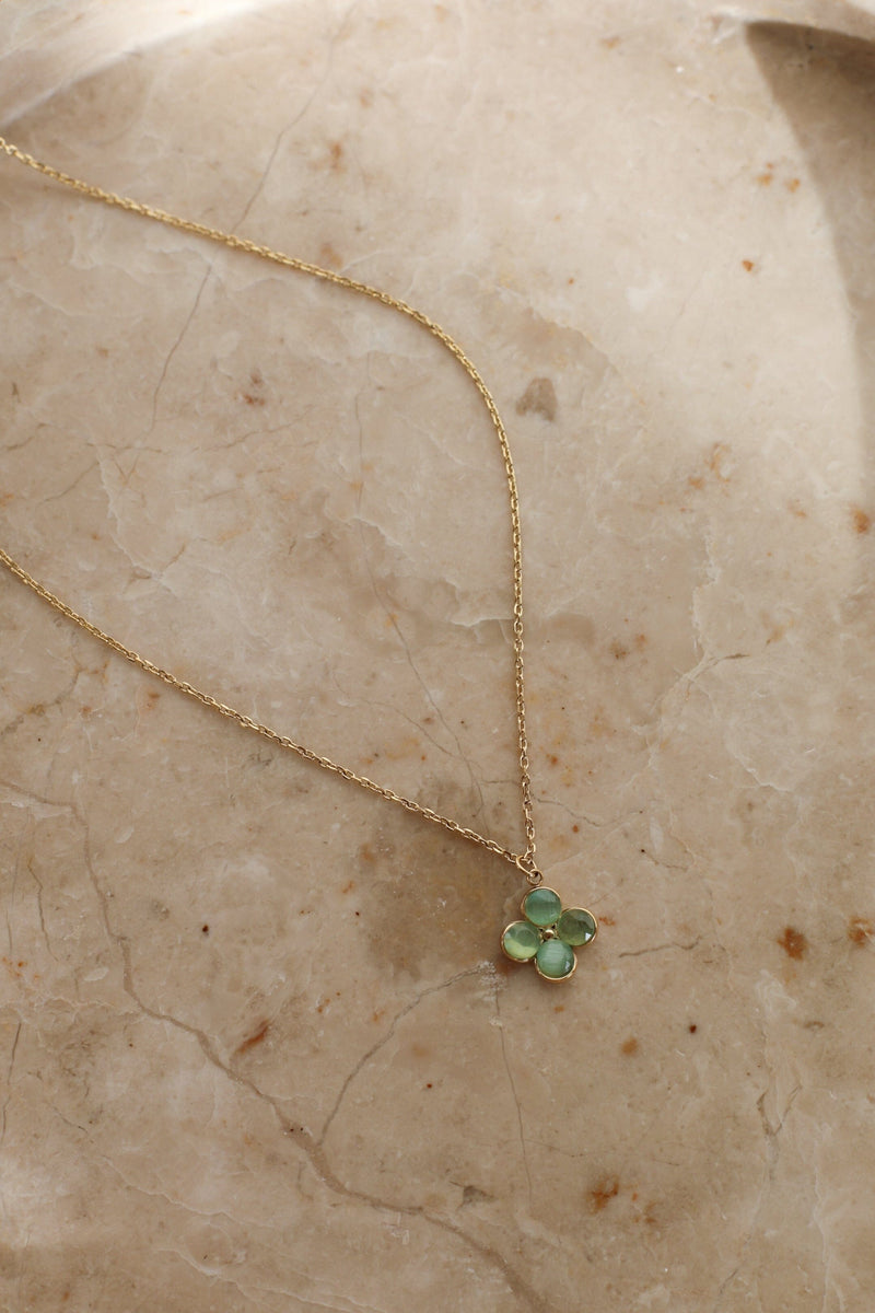 Bloom Necklace - Mint 
LA V STORE