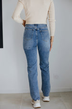 Cami Straight Jeans - Blue