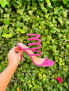 Mona Heels - Fuchsia - LA V STORE 