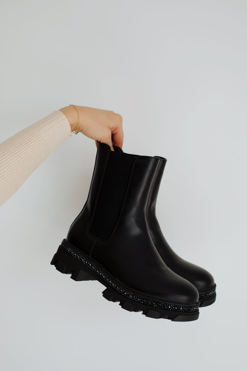 Leonie Boots - Black - LA V STORE 