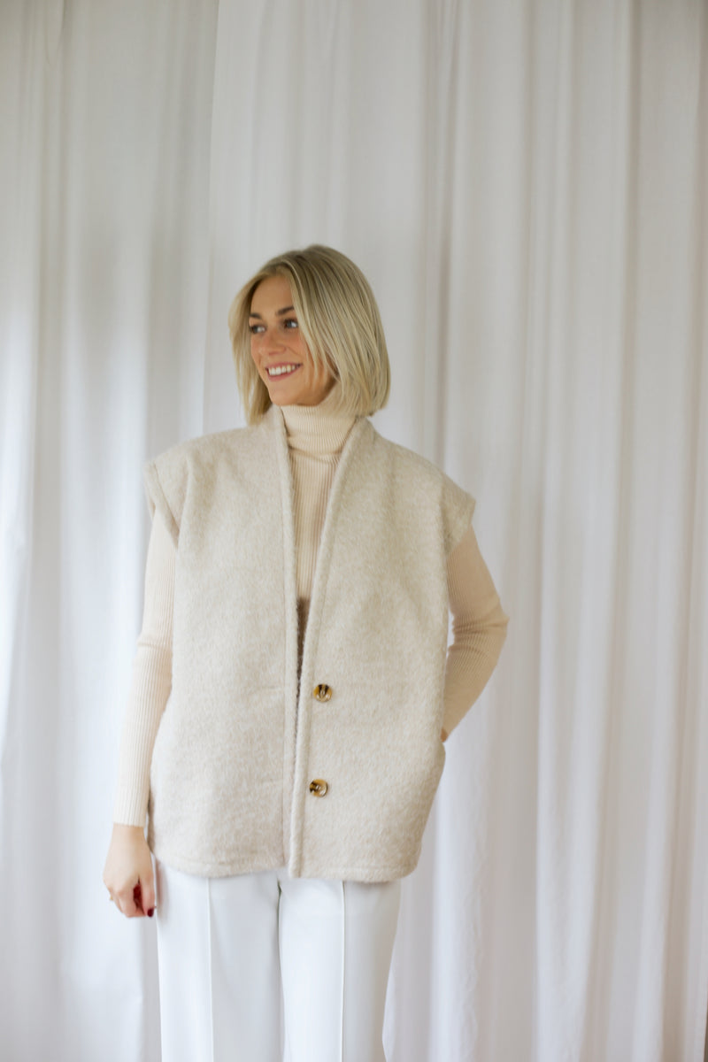 Bibi Gilet - Beige