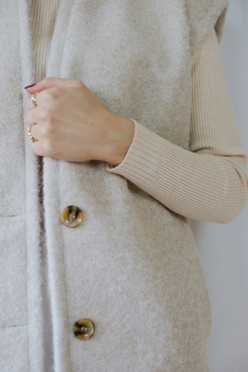 Bibi Gilet - Beige