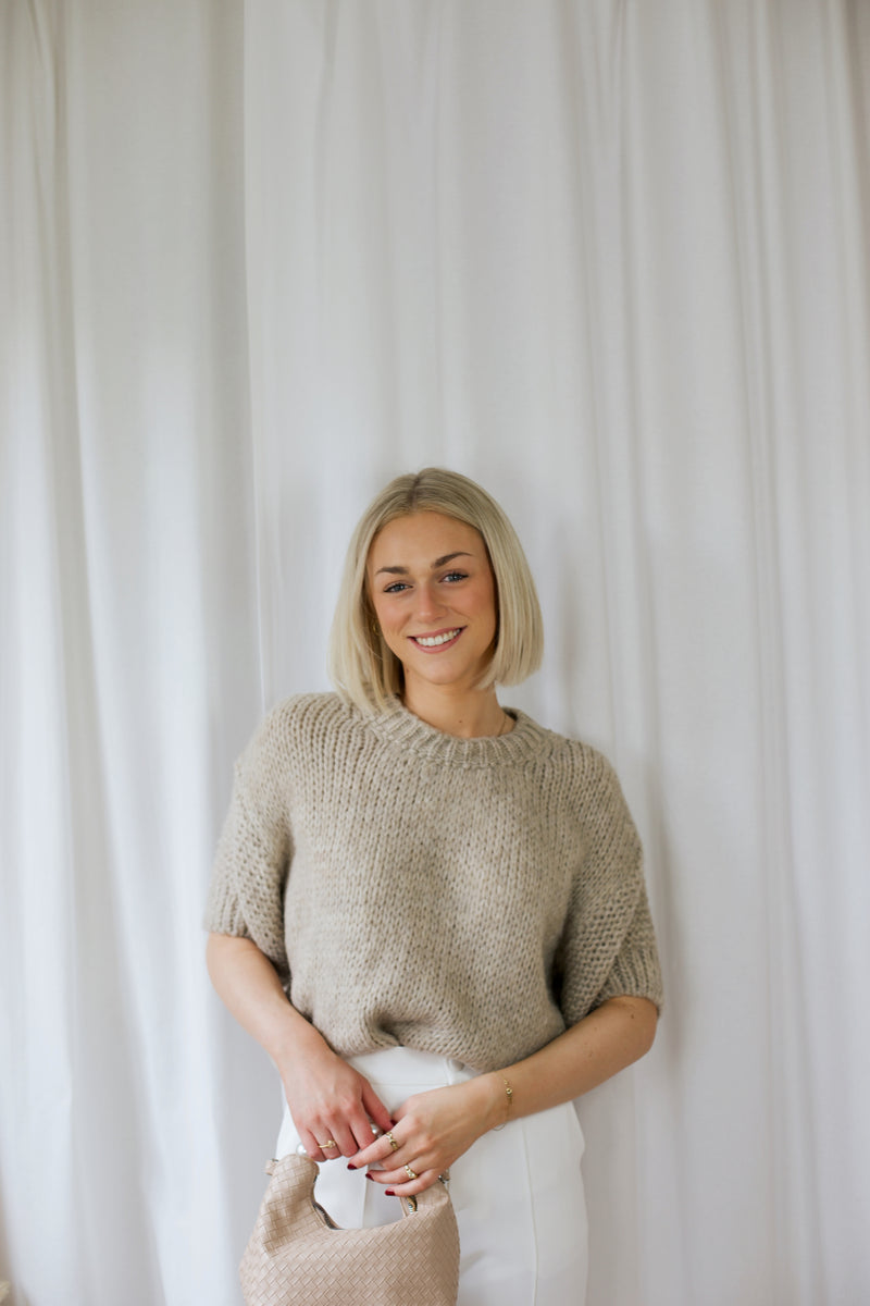 Livia Knit - Taupe