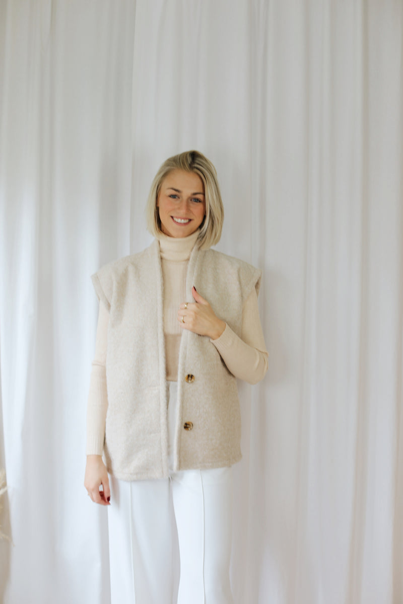 Bibi Gilet - Beige