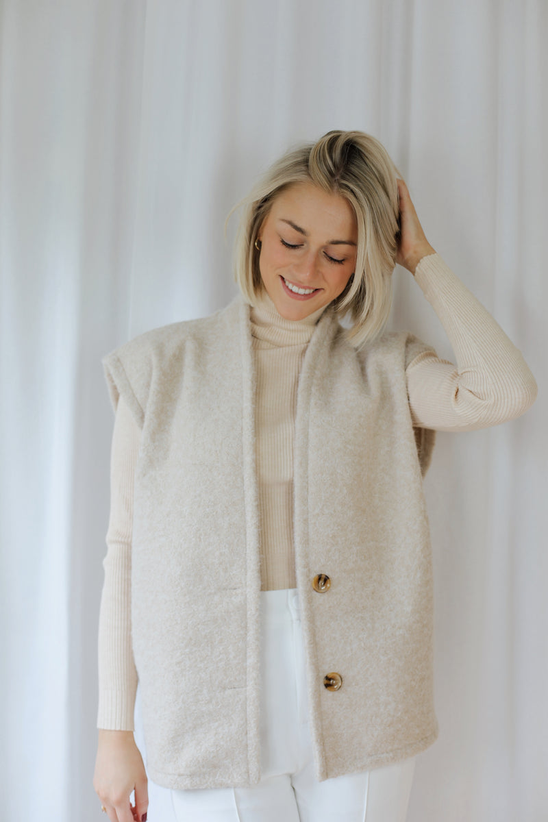 Bibi Gilet - Beige