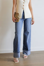 Jane Wide Leg Jeans - Blue
LA V STORE
